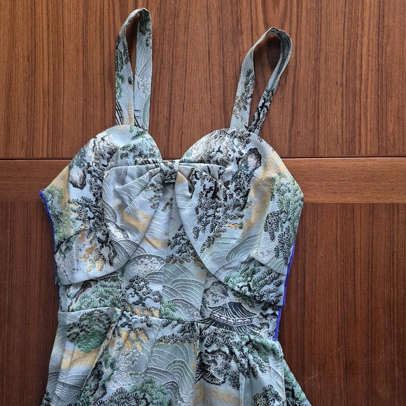 Vintage Fugibayashi Tiki Dress Small/Medium - Picture 4 of 12